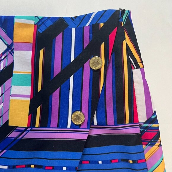 EP Sport Multi Color Geometric Pattern Casual Athletic Skort | Size 12 - Picture 2 of 7